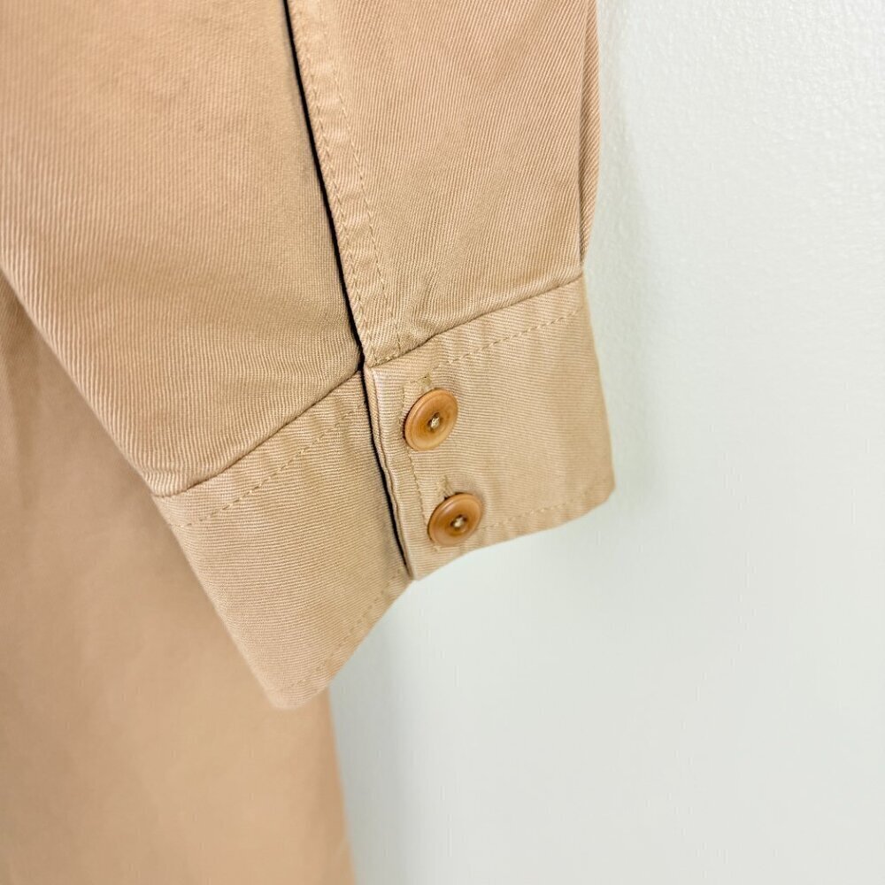 NWT J.Crew Utility Shirt Dress – Thick Fabric 100% cotton Size S - Picture 7 of 16